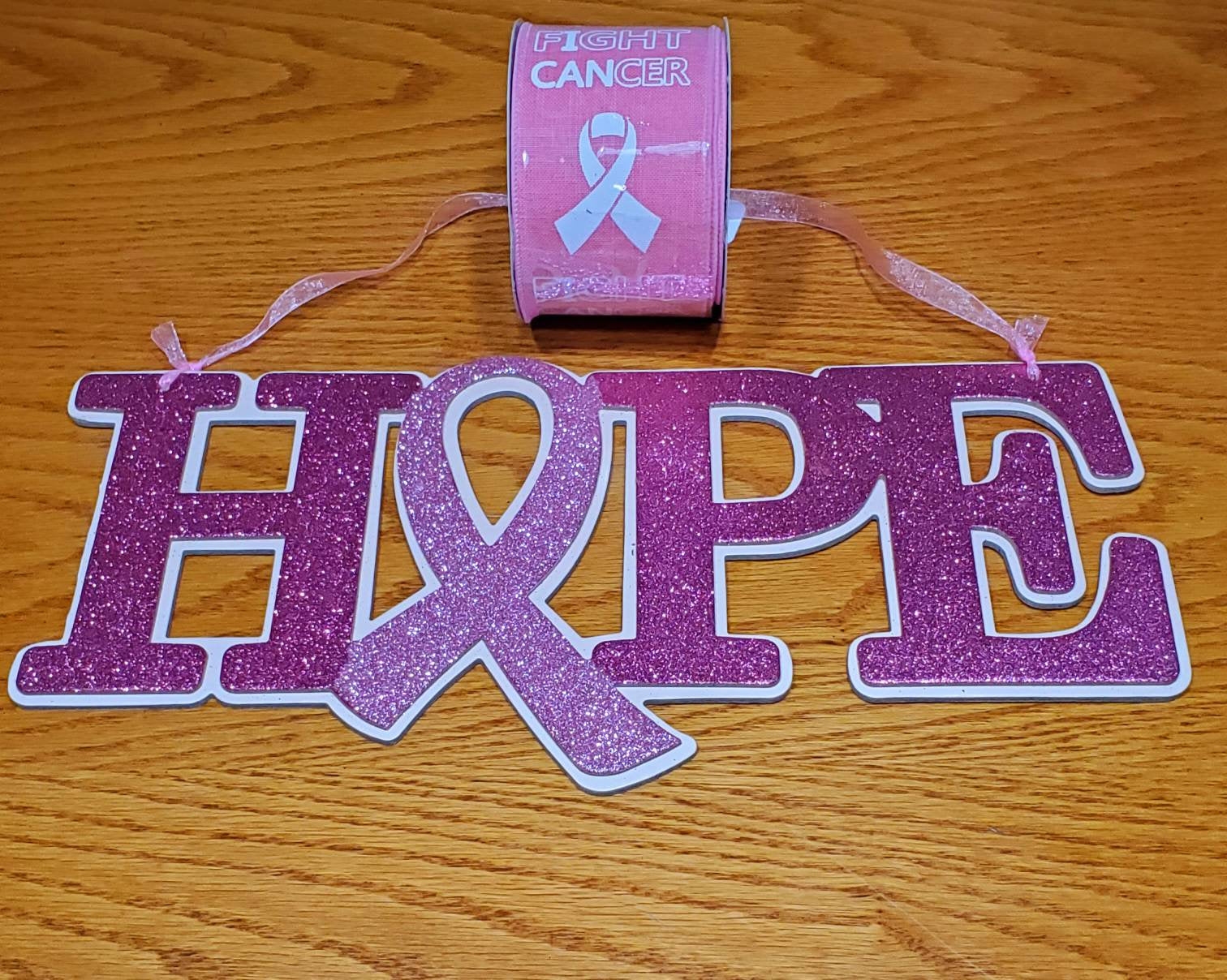Hope Wreath Kit, Cancer Survivor Wreath Kit