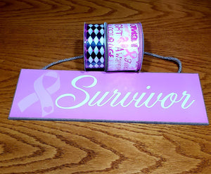 Survivor Wreath Kit, Cancer Survivor Wreath Kit *